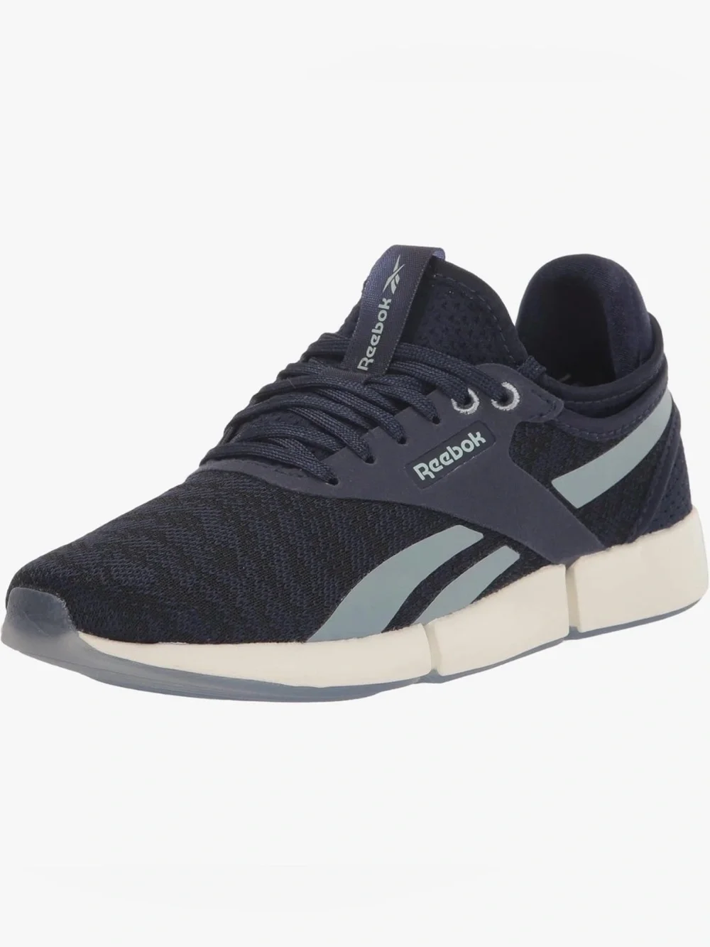 Reebok Men's Navy and Black Athletic Sneakers